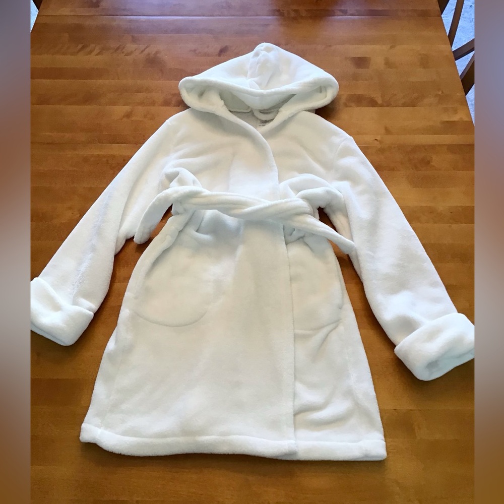 GAP kids soft plush hooded robe